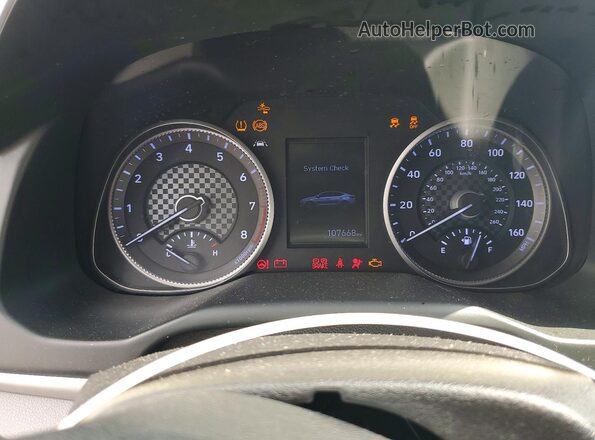5NPD84LF5LH594836 2020 HYUNDAI ELANTRA Угольный Вид щитка приборов