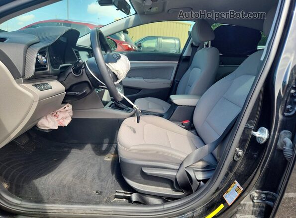 5NPD84LF5LH608587 2020 HYUNDAI ELANTRA Black Սալոնի դիմացի տեսք