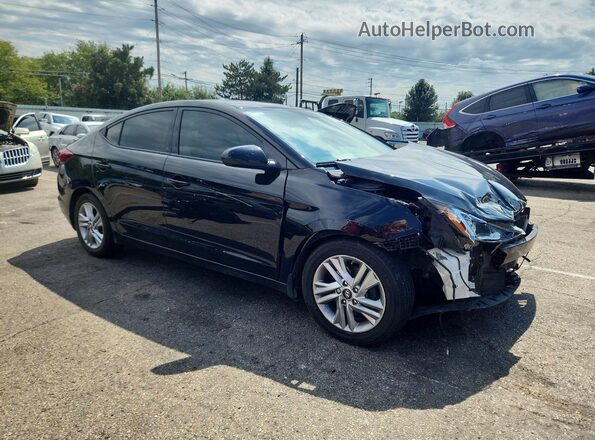 5NPD84LF5LH608587 2020 HYUNDAI ELANTRA Black Առջևի աջ