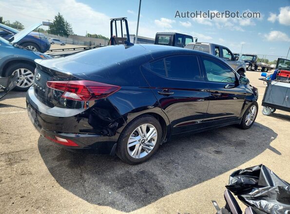 5NPD84LF5LH608587 2020 HYUNDAI ELANTRA Black Հետևի աջ
