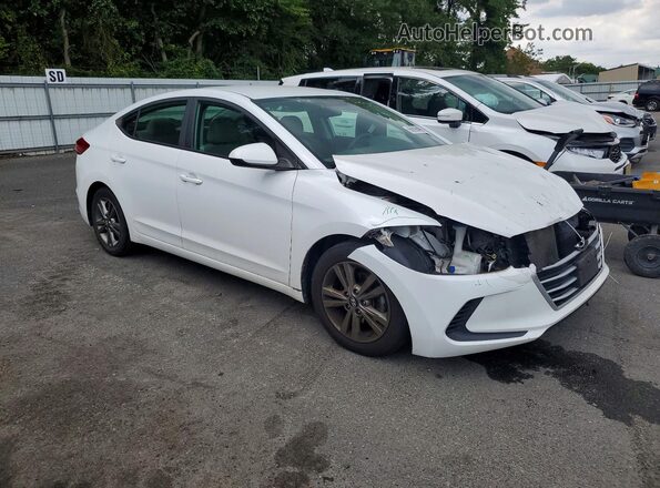 5NPD84LF6HH043287 2017 HYUNDAI ELANTRA White წინა მარჯვენა