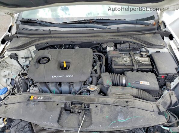 5NPD84LF6HH043287 2017 HYUNDAI ELANTRA White უკანა სალონის ხედი