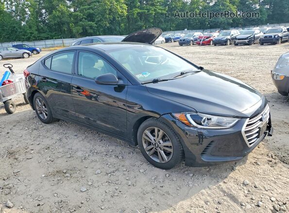 5NPD84LF6HH091405 2017 HYUNDAI ELANTRA Black წინა მარჯვენა