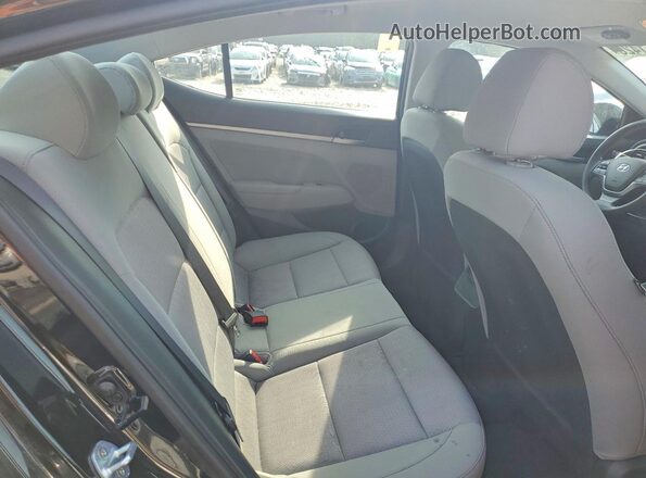 5NPD84LF6HH091405 2017 HYUNDAI ELANTRA Black უკანა სავარძლების ხედი