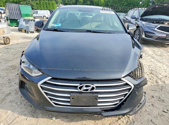 5NPD84LF6HH091405 2017 HYUNDAI ELANTRA Black წინა ხედი