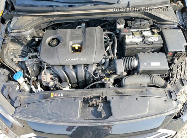 5NPD84LF6HH091405 2017 HYUNDAI ELANTRA Black უკანა სალონის ხედი