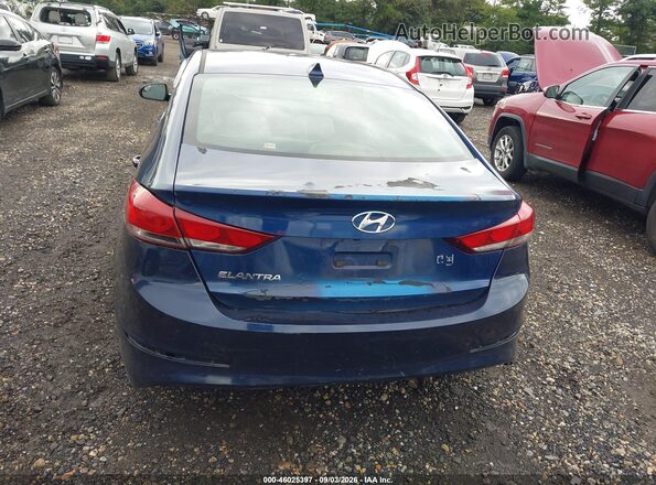 5NPD84LF6HH125455 2017 HYUNDAI ELANTRA Синий 