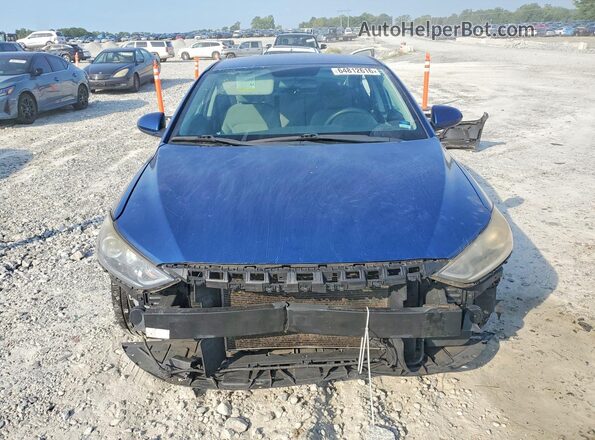 5NPD84LF6HH185252 2017 HYUNDAI ELANTRA Blue Vista frontal