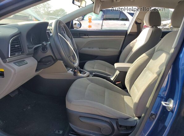 5NPD84LF6HH185252 2017 HYUNDAI ELANTRA Blue Vista interior delantera