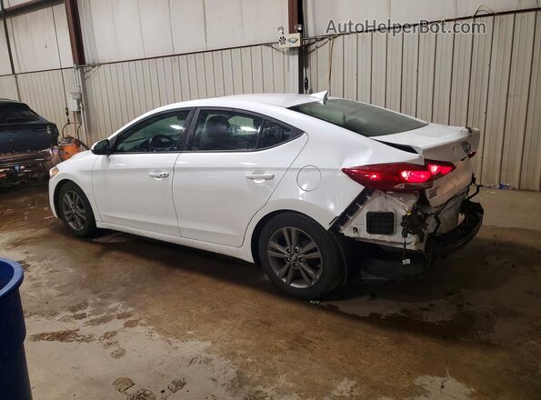 5NPD84LF6HH193416 2017 HYUNDAI ELANTRA White Հետևի ձախ