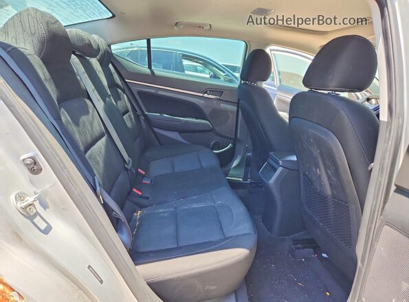 5NPD84LF6HH198941 2017 HYUNDAI ELANTRA Silver Вид задніх сидінь