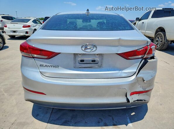5NPD84LF6HH198941 2017 HYUNDAI ELANTRA Silver Вид ззаду
