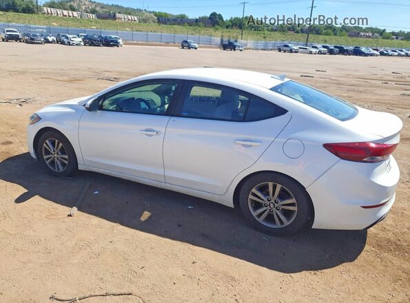 5NPD84LF6JH228588 2018 HYUNDAI ELANTRA White Rear left