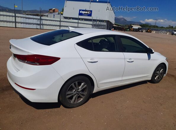 5NPD84LF6JH228588 2018 HYUNDAI ELANTRA White Rear right