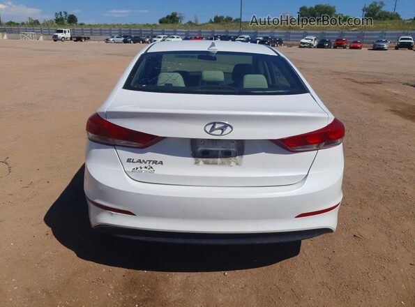 5NPD84LF6JH228588 2018 HYUNDAI ELANTRA White Rear view