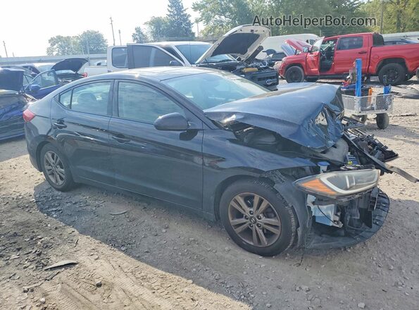 5NPD84LF6JH274289 2018 HYUNDAI ELANTRA Black Առջևի աջ