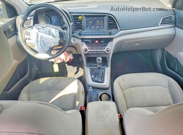 5NPD84LF6JH274289 2018 HYUNDAI ELANTRA Black Առջևի վահանակի տեսք