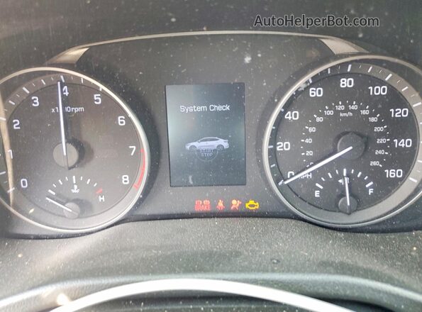 5NPD84LF6JH274289 2018 HYUNDAI ELANTRA Black Սարքավորումների վահանակի տեսք