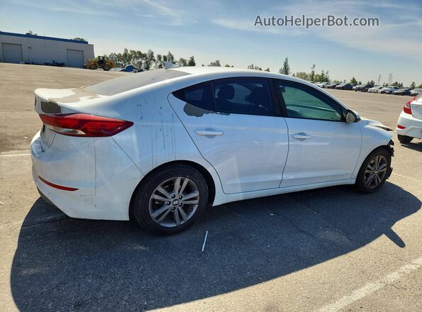 5NPD84LF6JH277466 2018 HYUNDAI ELANTRA White Հետևի աջ