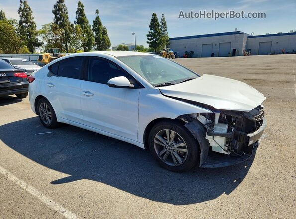 5NPD84LF6JH277466 2018 HYUNDAI ELANTRA White Առջևի աջ