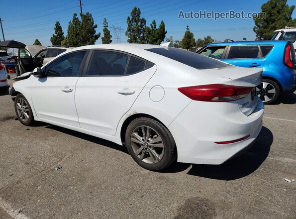5NPD84LF6JH277466 2018 HYUNDAI ELANTRA White Հետևի ձախ