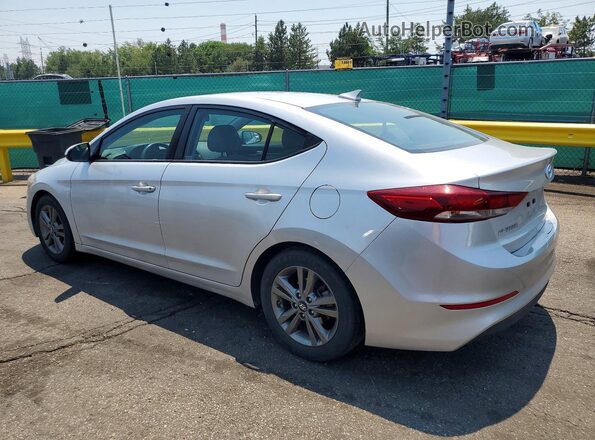 5NPD84LF6JH325113 2018 HYUNDAI ELANTRA Silver უკანა მარცხენა