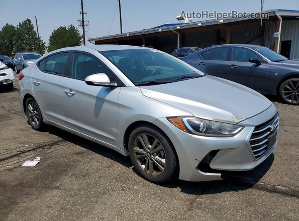 5NPD84LF6JH325113 2018 HYUNDAI ELANTRA Silver წინა მარჯვენა