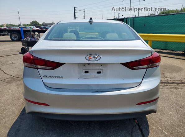 5NPD84LF6JH325113 2018 HYUNDAI ELANTRA Silver უკანა ხედი