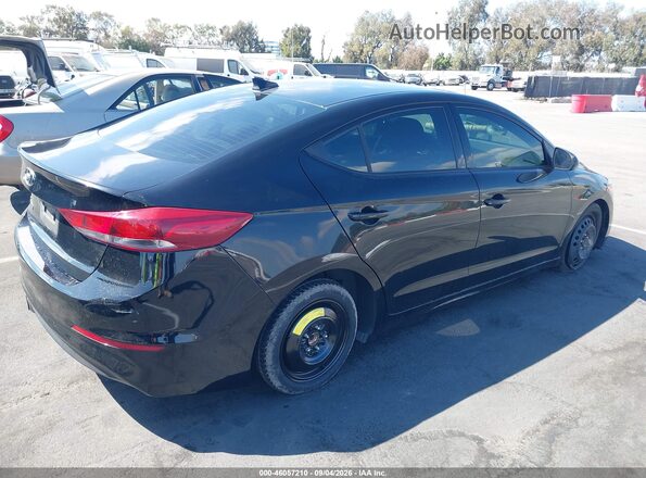 5NPD84LF6JH329517 2018 HYUNDAI ELANTRA Black Հետևի աջ