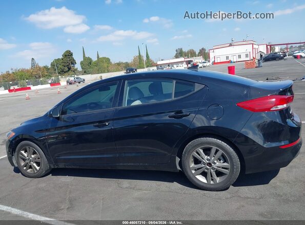 5NPD84LF6JH329517 2018 HYUNDAI ELANTRA Black Սալոնի հետևի տեսք