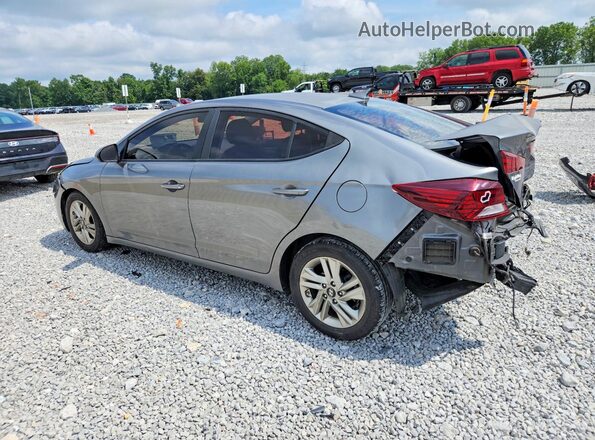 5NPD84LF6KH402547 2019 HYUNDAI ELANTRA Серый Задняя левая четверть