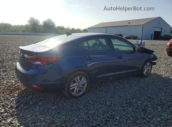 5NPD84LF6KH405870 2019 HYUNDAI ELANTRA Blue Հետևի աջ