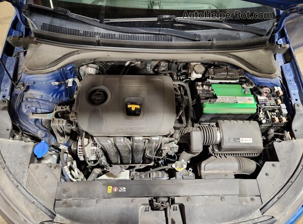 5NPD84LF6KH433927 2019 HYUNDAI ELANTRA Blue Vista interior trasera