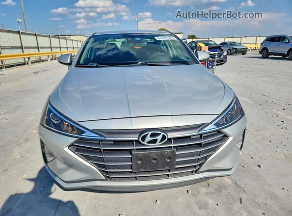 5NPD84LF6KH468323 2019 HYUNDAI ELANTRA Silver Вид ззаду