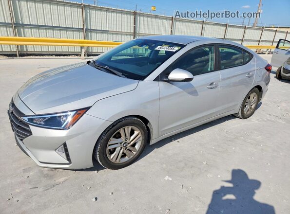 5NPD84LF6KH468323 2019 HYUNDAI ELANTRA Silver Задня ліва чверть