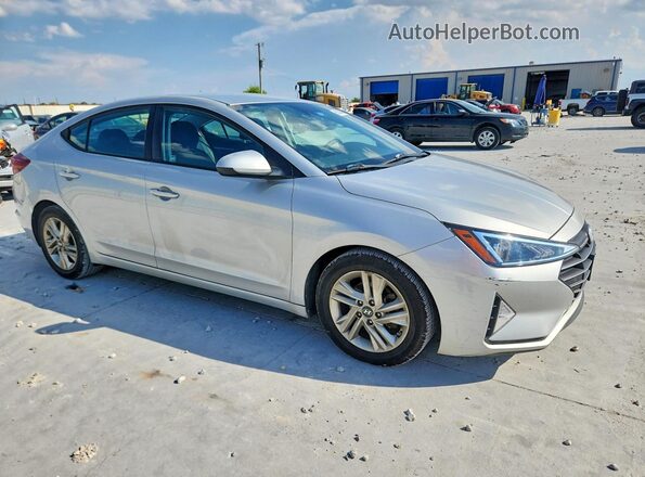 5NPD84LF6KH468323 2019 HYUNDAI ELANTRA Silver Вид спереду