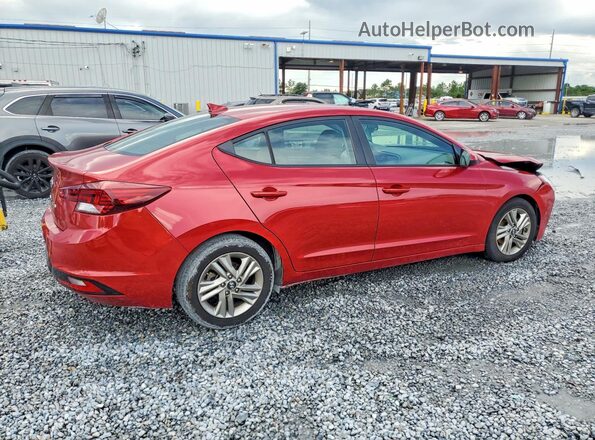 5NPD84LF6KH479175 2019 HYUNDAI ELANTRA Red Rear right