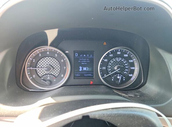 5NPD84LF6KH479175 2019 HYUNDAI ELANTRA Red Instrument cluster view