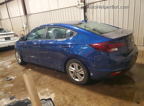 5NPD84LF6LH510166 2020 HYUNDAI ELANTRA Blue Հետևի ձախ
