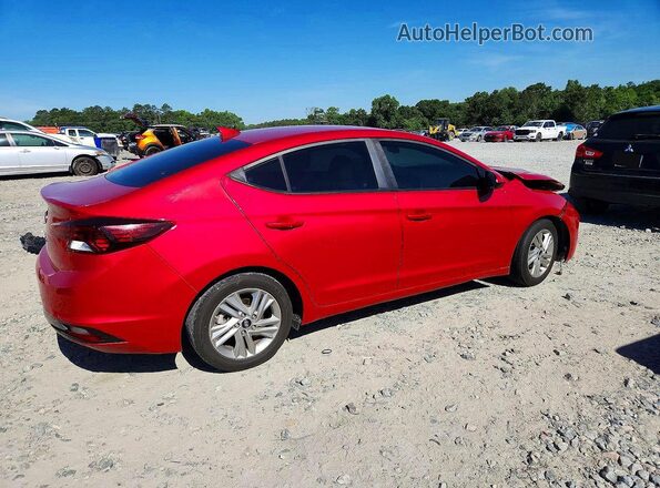 5NPD84LF6LH558380 2020 HYUNDAI ELANTRA Red Հետևի աջ