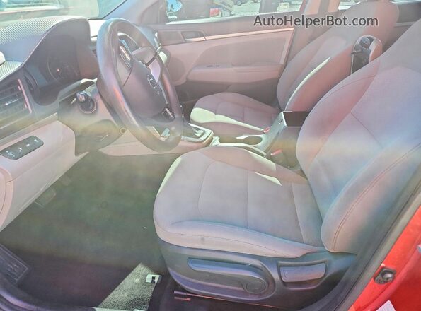 5NPD84LF6LH558380 2020 HYUNDAI ELANTRA Red Սալոնի դիմացի տեսք