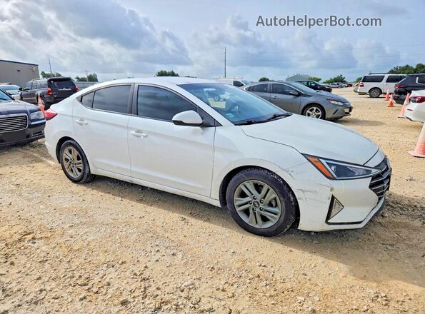 5NPD84LF6LH565068 2020 HYUNDAI ELANTRA White Przód prawy