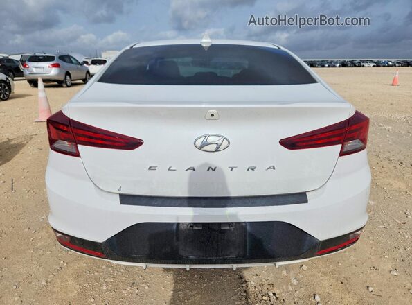 5NPD84LF6LH565068 2020 HYUNDAI ELANTRA White Widok z tyłu