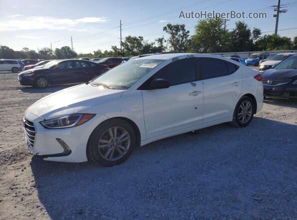 5NPD84LF7HH020049 2017 HYUNDAI ELANTRA Белый Задняя левая четверть