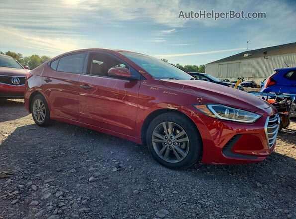 5NPD84LF7HH021153 2017 HYUNDAI ELANTRA Red Front right