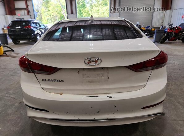5NPD84LF7HH027101 2017 HYUNDAI ELANTRA White Вид ззаду