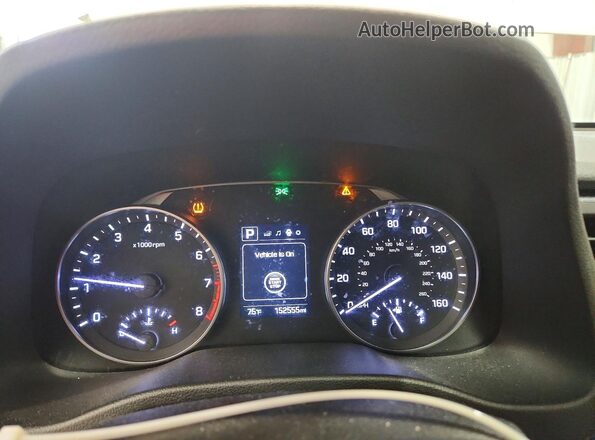 5NPD84LF7HH027101 2017 HYUNDAI ELANTRA White Вид щитка приладів