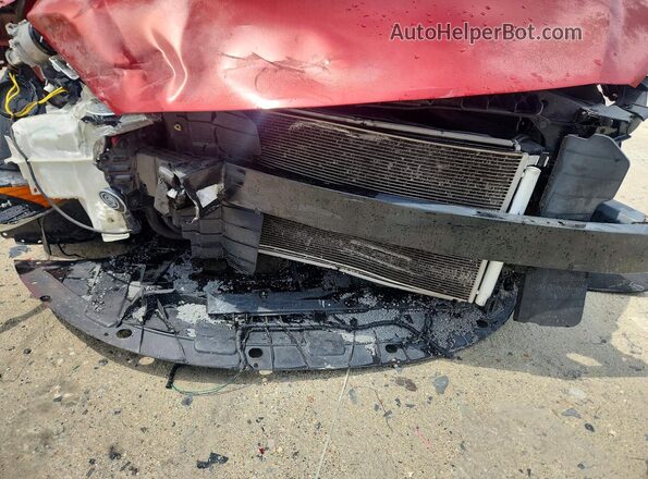 5NPD84LF7HH097259 2017 HYUNDAI ELANTRA Красный Вид задней части салона