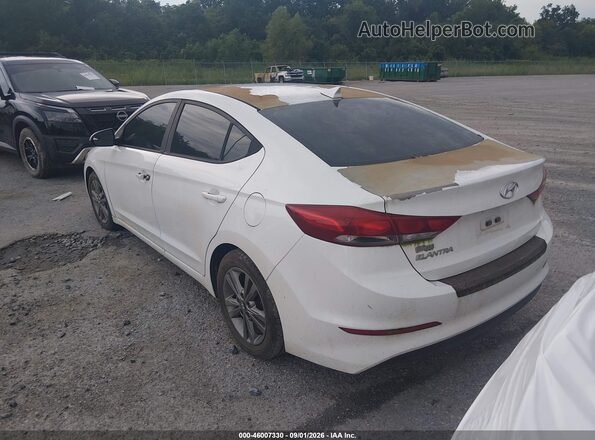 5NPD84LF7HH097648 2017 HYUNDAI ELANTRA White უკანა მარცხენა