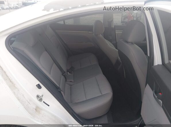 5NPD84LF7HH097648 2017 HYUNDAI ELANTRA White VIN კოდის სტიკერის ხედი